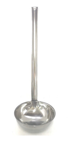 Acermel Stainless Steel Ladle 45cm Long 13cm Diameter 0