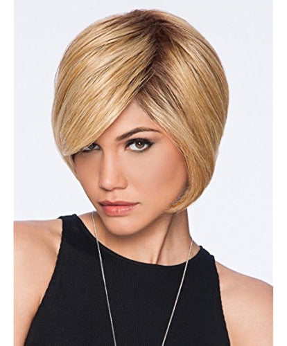 Hair U Wear Layered Bob True2Life Synthetic Wig with Style SS1488 Golden Wheat 1