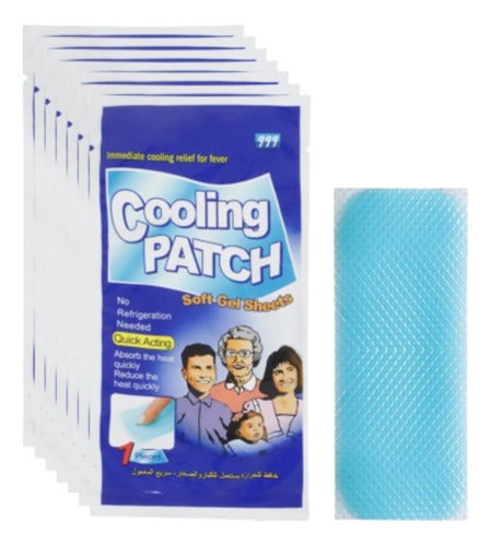 Sumifun Ice Gel Cooling Patch, Fever Baby Pack X4 0