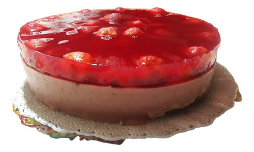 Enorme Tarta De Frutillas  **tipo Cheesecake** 0