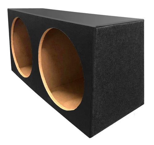 X-Line Double 15-Inch Sealed Acoustic Box DS152 Premium 2
