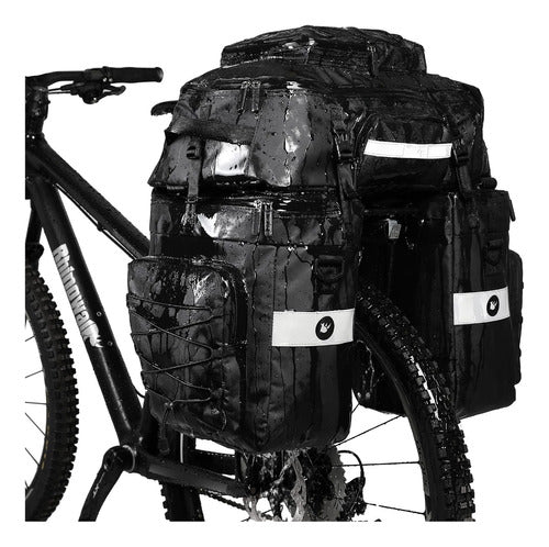 Rhinowalk 3 In 1 - Multifunctional Bicycle Pannier, M 0