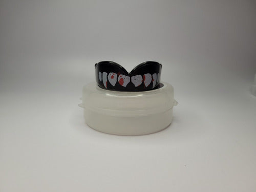 JM SPORT Mouthguard with Designs in Case for Boxing, Kickboxing, MMA, Thai 7