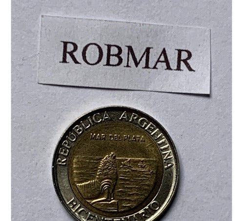 Robmar Argentina 7 Commemorative Coins, Lot of 1 and 2 Pesos 4