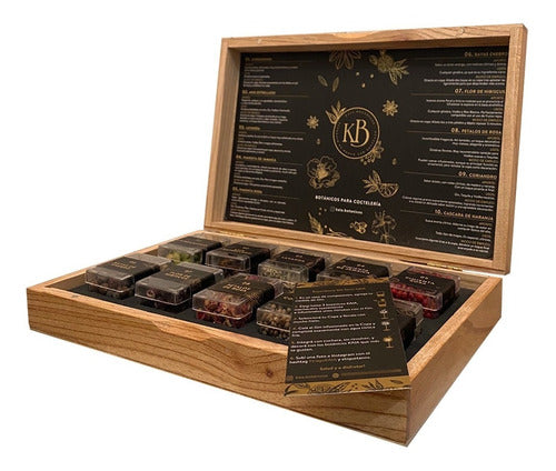 Mixologia Caja Kaia X10 Botanicos + Cítricos X3 + Bosque Gin 2