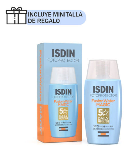 Isdin Fusion Water Magic Fps50 50 Ml + Regalo Hyalu Conc 5ml 0