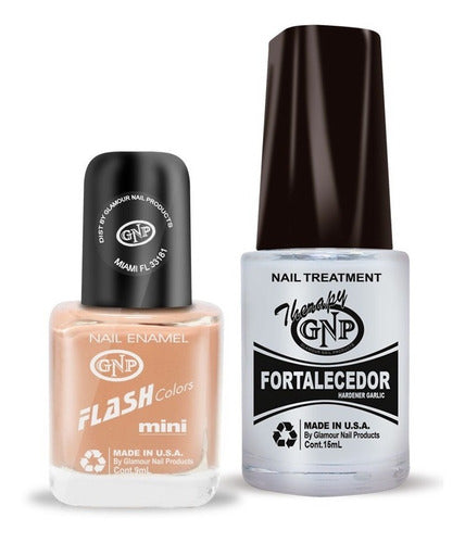 Fortalecedor De Ajo Y Esmalte Gnp 9ml Nro.2 Color Piel 0