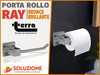 Porta Rollo Ray Cubic Terra Bronze Bathroom Toilet Home Sanitary 1