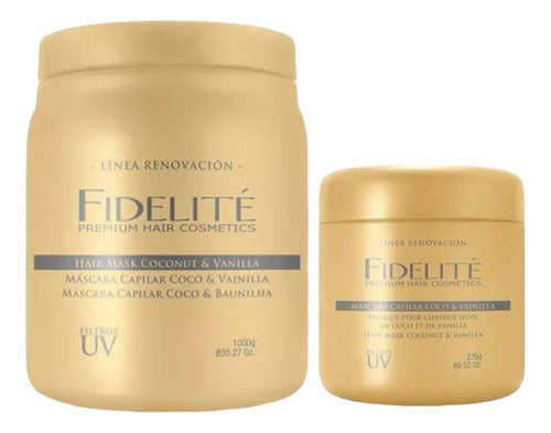 Fidelité Coco Y Vainilla Renovation Mask 1000g + 270g 0