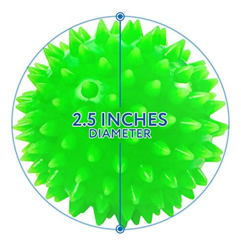 8  Impresa Paquete De 5 Pelotas Sensoriales Con 1