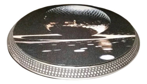 BOLA ESPEJADA Paño Slipmat Latex DJPROAUDIO 0