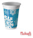 Disposable White Printed Cup 300ml X30u Copobras 8