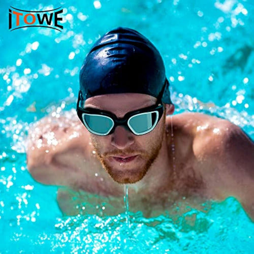 ITOWE Adult Swimming Goggles, Anti-Fog 1