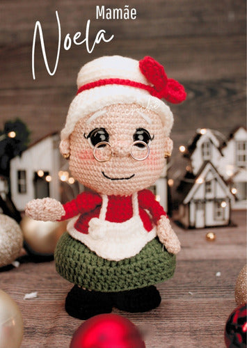 Patrones Amigurumis. Set Navidad X4. En Portugués. 4