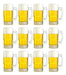 Crisa Chopp Cerveza 1 Litro Jarra Vidrio Pack X12 U 0