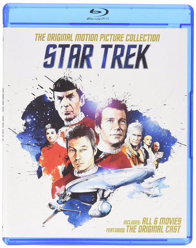 Star Trek Original Movie Collection Blu-ray Box Set - Includes 6 Films - Blu-Ray Star Trek Original Movie Collection Incluye 6 Films