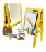 Tio Pocho Arte Double-Sided Kids Easel with Acrylics and Fibers 0