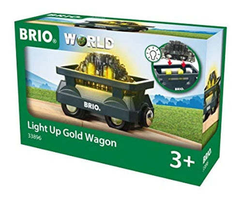 Brio Golden Wooden Toy Car for Kids 3 Years and Up 4