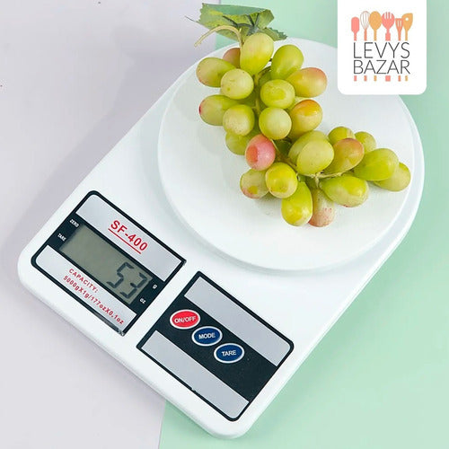Digital Kitchen Scale 1g 10kg + Precision Cooking Thermometer Set 8