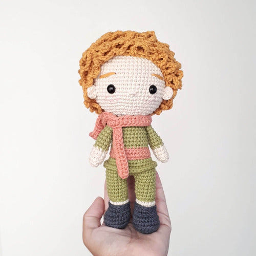 Pipelino Muñeco El Principito Amigurumi Tejido 1