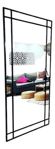 Brufau Espejos Iron Mirror 160x60 Rectangular with Full Glass 0