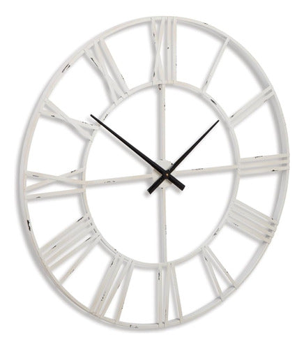 Signature Design by Ashley Paquita Round Vintage Wall Clock 0