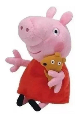 Peppa Pig Family Plush Toys Set of 4 - 23 cm Each 1