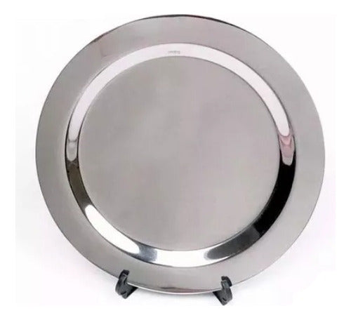 Plato Circular Conmemorativo Sin Grabado Marca Gabron 0