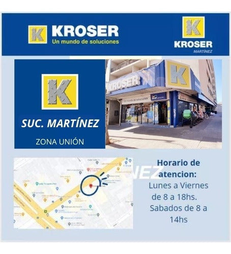 Kroser Parrillero Campana C/sombrero 120x50 2