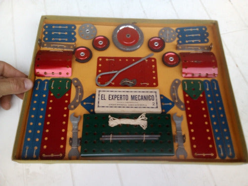 Antiguo Juego Instructivo Infantil El Experto Mecanico N.2 1