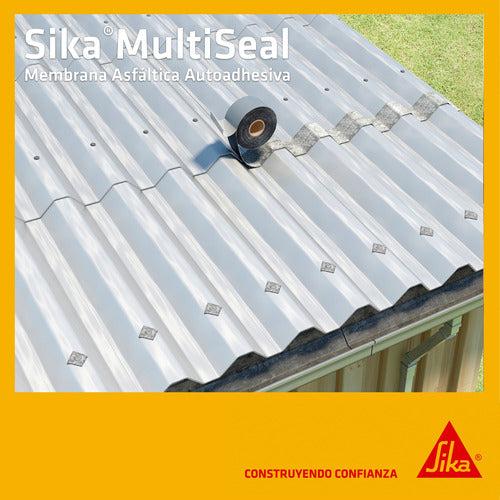 Sika Self-Adhesive Membrane Aluminum 30 Cm Wide By Meter 2