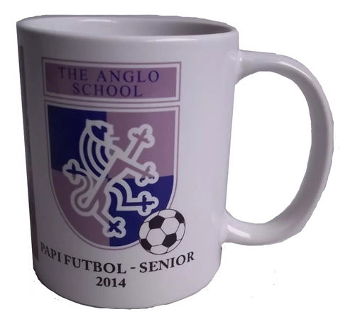 Taza Jarra Anglo School Papi Futbol Senior 2014 Foto Plantel 0