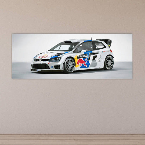 Volkswagen Cuadro 30x80cm Auto 2013 Polo R Wrc 4 951 3