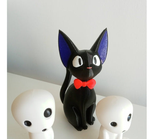 Nexus6.3D Jiji Cat Character from Kiki's Delivery Service + Kodamas 0