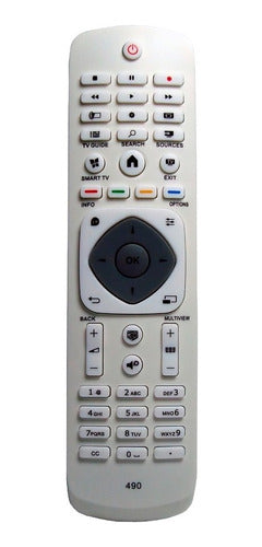 LCD-490/1 LCD LED Smart TV Remote Control for Philips 0