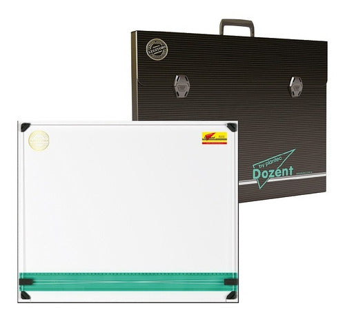 Dozent Plantec Drawing Board 50x60 with Parallel and Technical Case 0