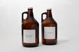 Set of 2 Growlers Bottle 1900cc Amber 0