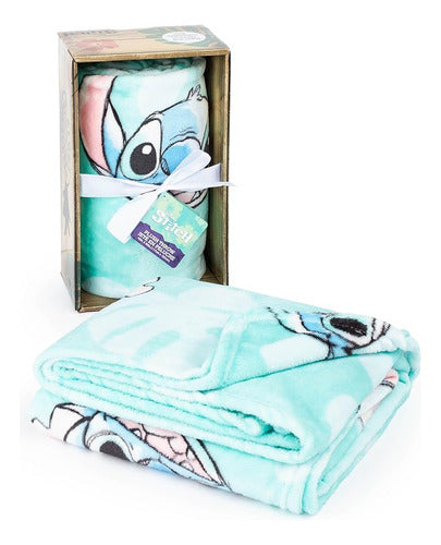 Disney Lilo & Stitch Manta Con Caja De Regalo - Manta De Pel 1