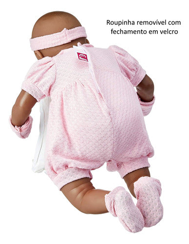 Kit Especial Boneca Reborn Negra + Carrinho De Bebês Roma 6