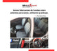 Fundas Mitre Sport Fiat Palio - Steering Wheel Cover + Shift Knob Cover + Seat Belt Covers in Violet 4