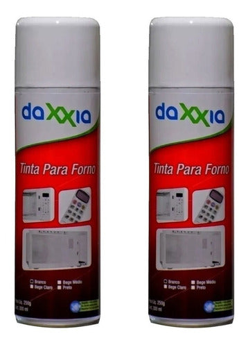 2 Tinta Branco Brilhante P/ Forno Microondas Interno Externo 0