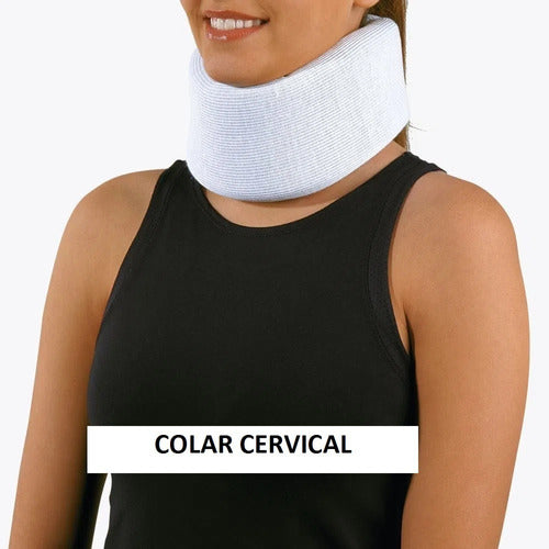 Colar Cervical Espuma Macio Mso - Tamanho M 1