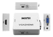 Elect+ VGA to HDMI Converter with Audio Supports High Definition 3