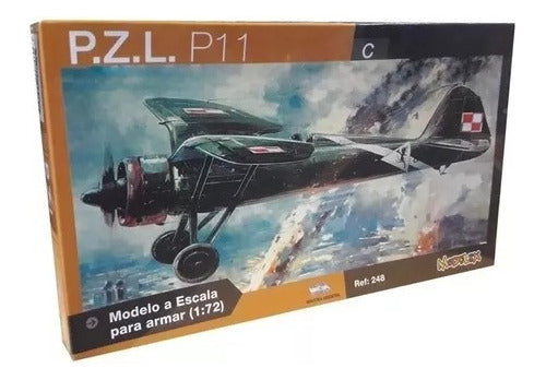 Modelex 1/72 P.z.l. P11 C Industria Argentina Local Y Envios 0