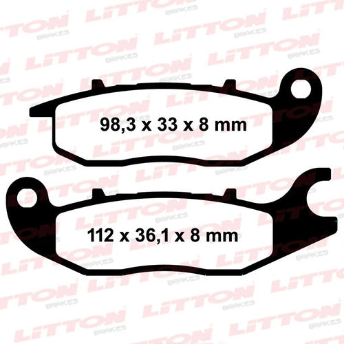 Pastillas Freno Delantero (*) » Honda Cg Titan New - Boedo 3