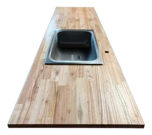 Wooden Countertop - Finger-joined Paradise - 60cm x 2.00m 0