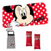 Disney Mickey Car Protector Set - Seatbelt Cover + Sunshade + Organizer Bag 4