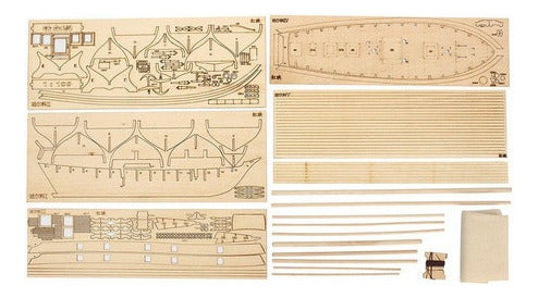 Decoração De Modelo De Navio À Vela, Barco À Vela Em Miniatu 6