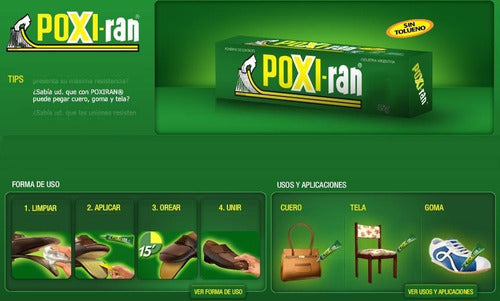 Poxi-Ran Contact Adhesive 450 Grs Can 2