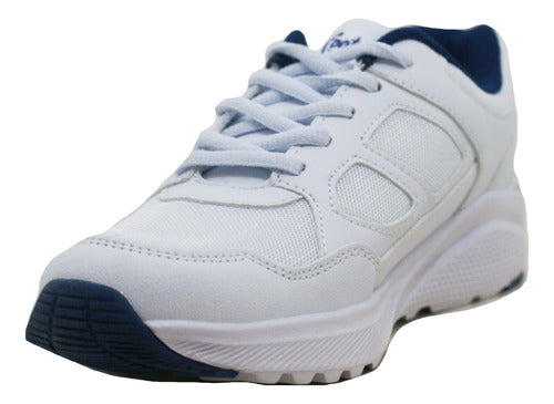 Footy School Sneakers Oxford White/Blue (Size 33-38) Deporfan 3